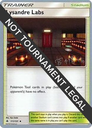 Image of Lysandre Labs (111/131) (Pikarom Judge - Haruki Miyamoto) [World Championships 2019]