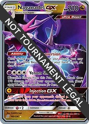 Image of Naganadel GX (160/236) (Mind Blown - Shintaro Ito) [World Championships 2019]