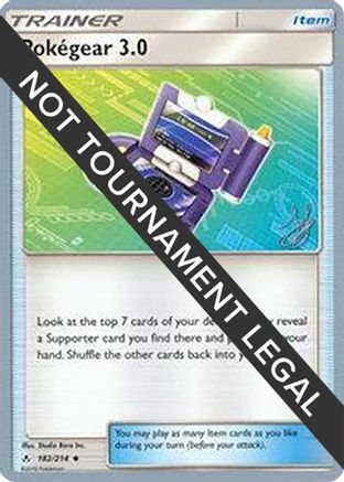 Image of Pokegear 3.0 (182/214) (Perfection - Henry Brand) [World Championships 2019]