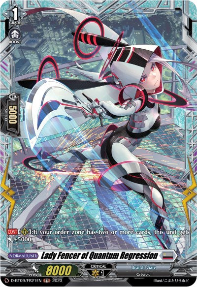 Image of Lady Fencer of Quantum Regression (D-BT09/FR21EN) [Dragontree Invasion]