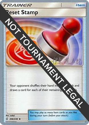 Image of Reset Stamp (206/236) (Mind Blown - Shintaro Ito) [World Championships 2019]