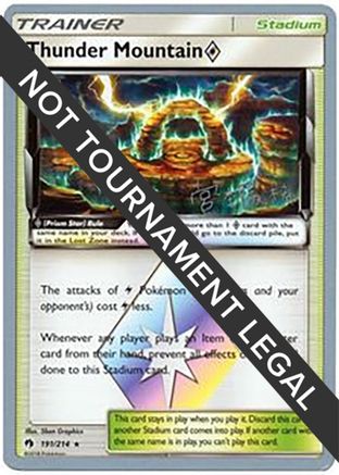Image of Thunder Mountain Prism Star (191/214) (Pikarom Judge - Haruki Miyamoto) [World Championships 2019]