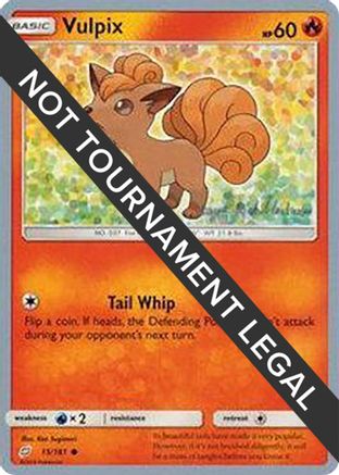 Image of Vulpix (15/181) (Fire Box - Kaya Lichtleitner) [World Championships 2019]