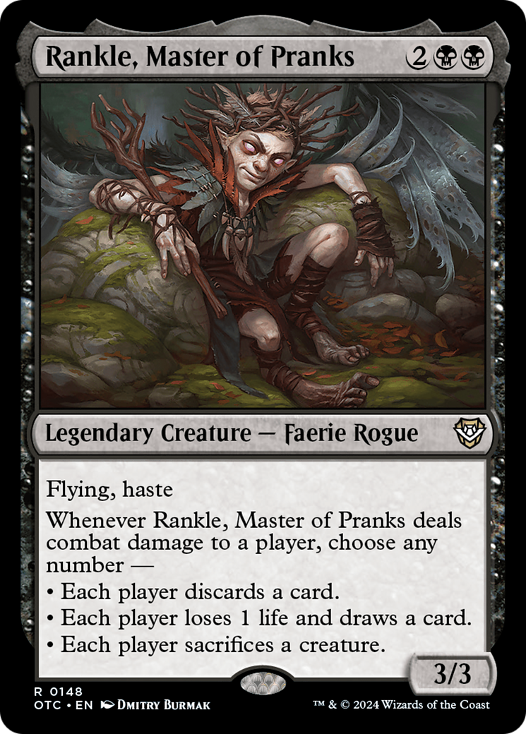 Image of Rankle, Master of Pranks [Outlaws of Thunder Junction Commander]