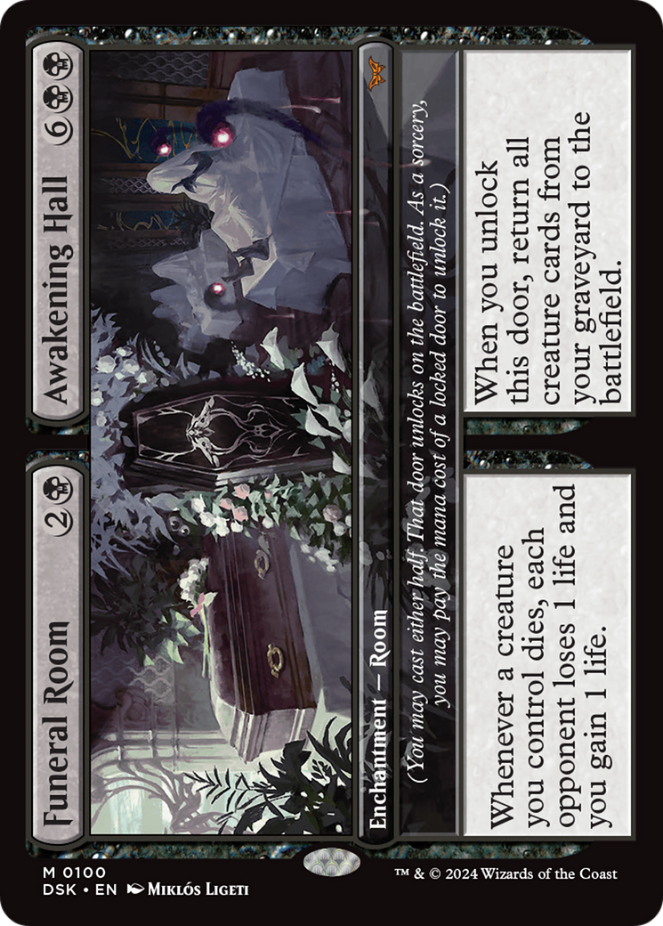 Image of Funeral Room // Awakening Hall [Duskmourn: House of Horror]