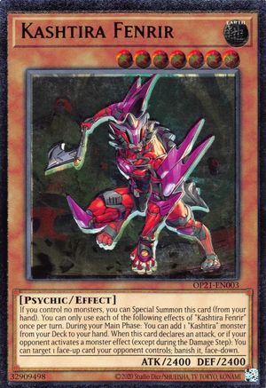 Image of Kashtira Fenrir [OP21-EN003] Ultimate Rare