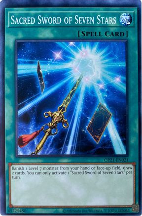 Image of Sacred Sword of Seven Stars [OP21-EN021] Common