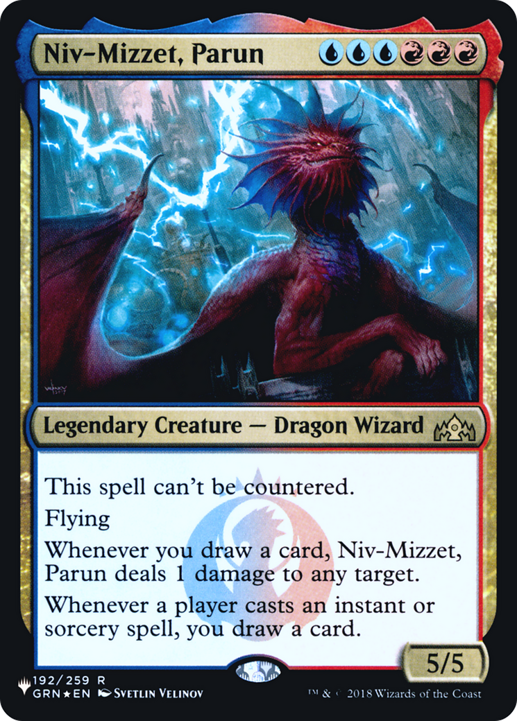 Image of Niv-Mizzet, Parun [Secret Lair: Heads I Win, Tails You Lose]