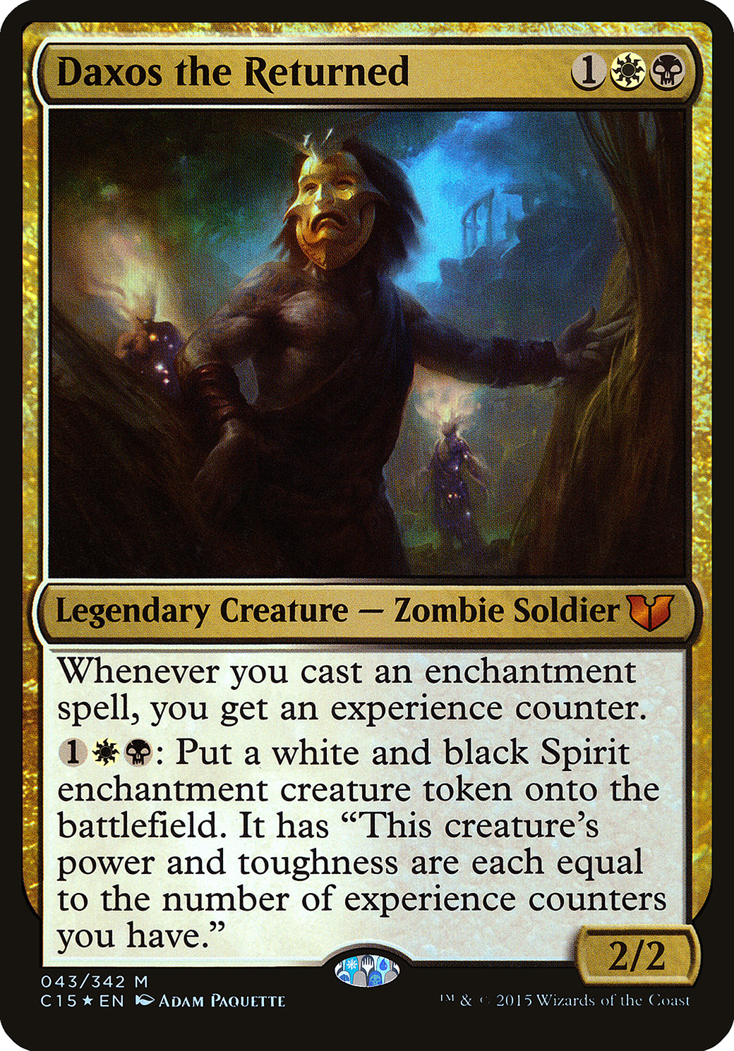 Image of Daxos the Returned (Oversized) [Commander 2015 Oversized]
