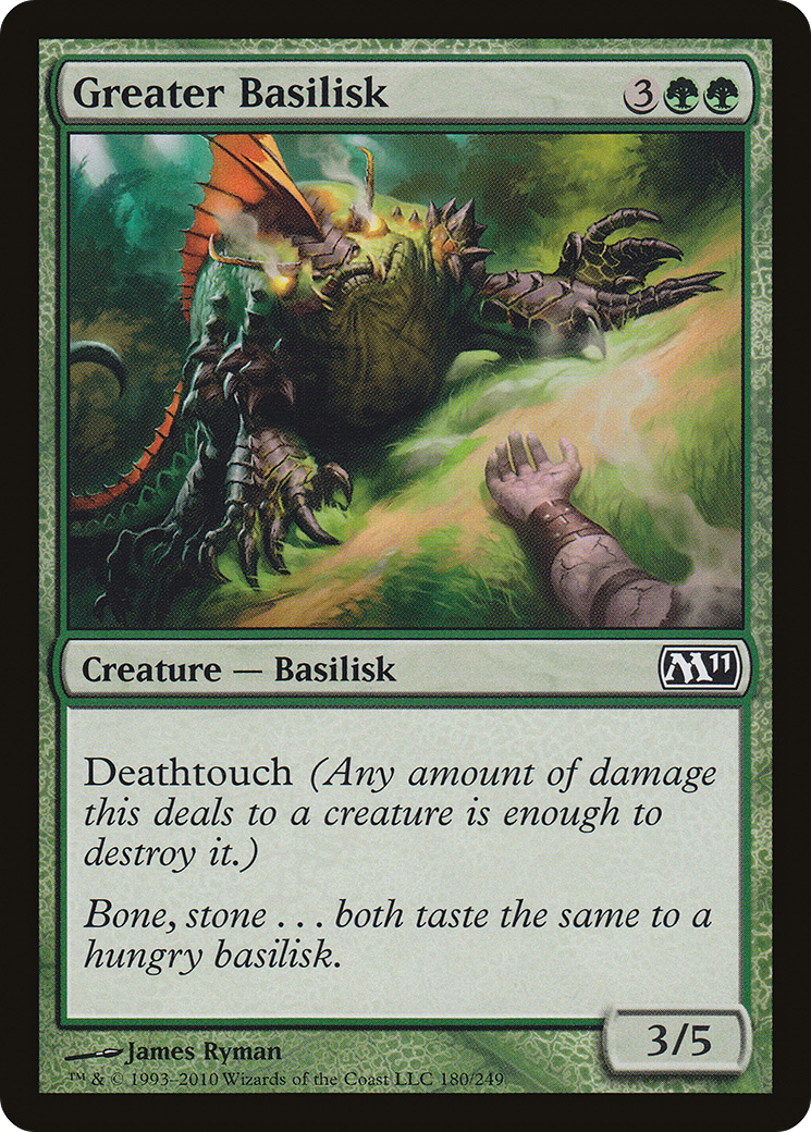 Image of Greater Basilisk [Magic 2011]