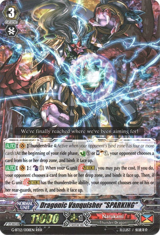 Dragonic Vanquisher "SPARKING" (G-BT12/008EN) [Dragon King's Awakening]