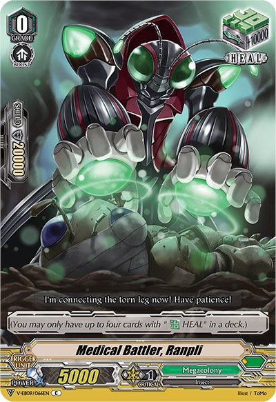 Image of Medical Battler, Ranpli (V-EB09/066EN) [The Raging Tactics]