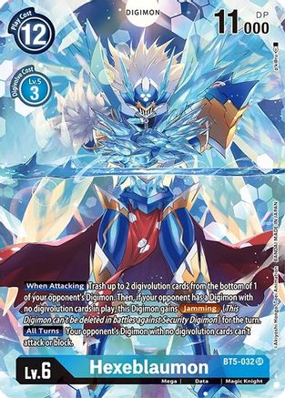 Image of Hexeblaumon [BT5-032] (Alternate Art) [Dimensional Phase]