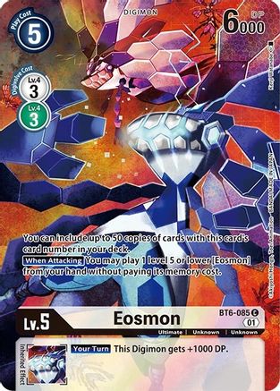 Image of Eosmon [BT6-085] (Alternate Art) [Dimensional Phase]