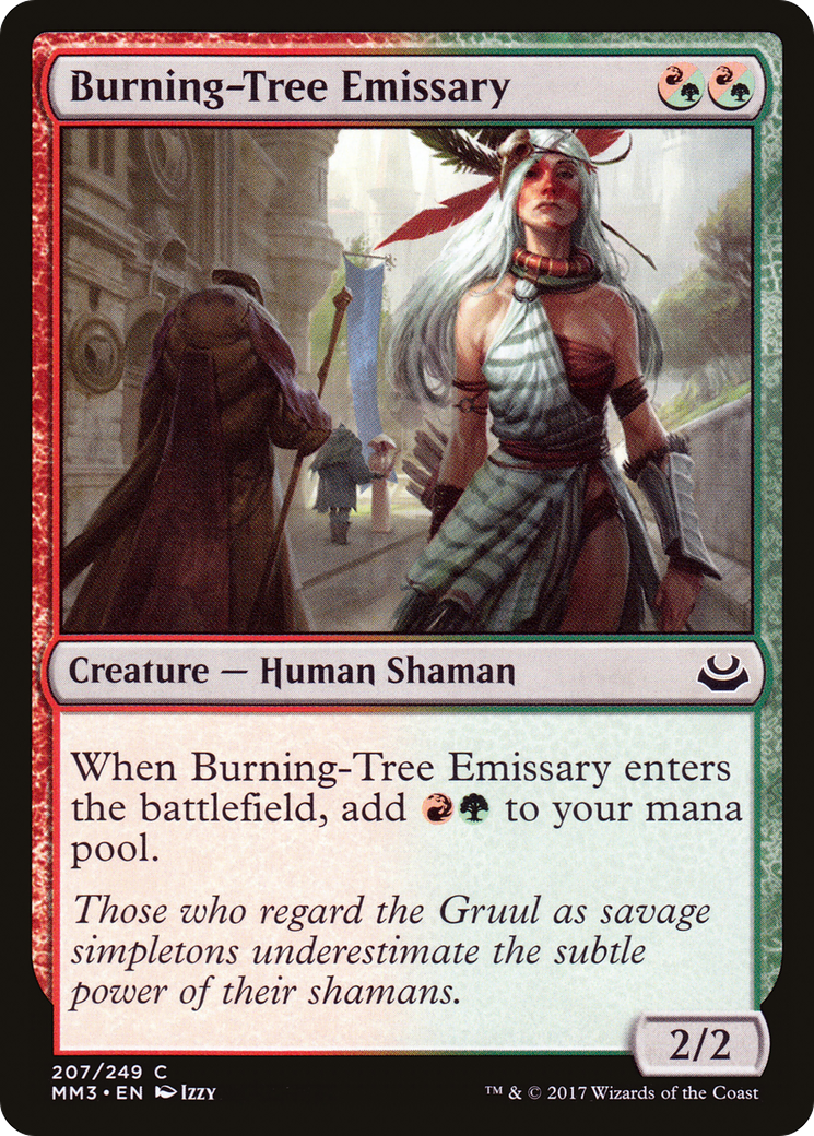 Image of Burning-Tree Emissary [Modern Masters 2017]