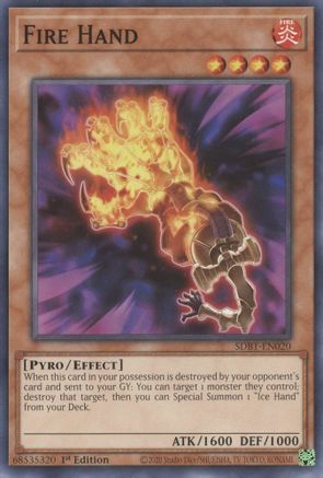 Image of Fire Hand [SDBT-EN020] Common