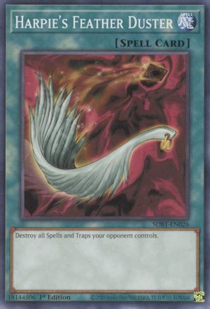 Image of Harpie's Feather Duster [SDBT-EN026] Common