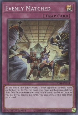 Image of Evenly Matched [SDBT-EN038] Super Rare