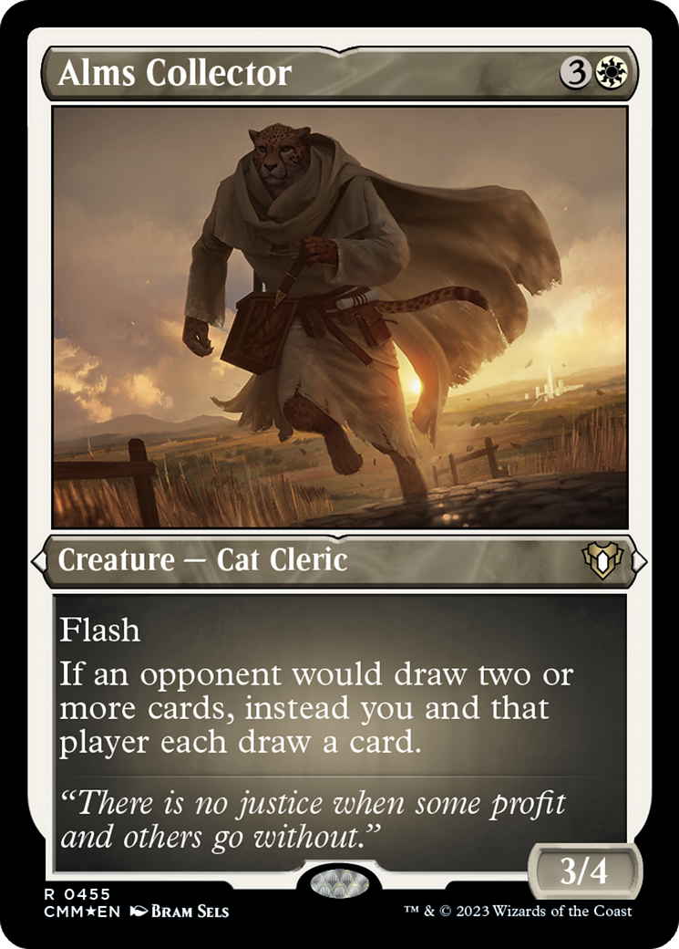 Image of Alms Collector (Foil Etched) (CMM-455) - Commander Masters Foil