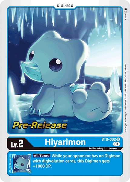 Image of Hiyarimon [BT8-002] [New Awakening Pre-Release Cards]