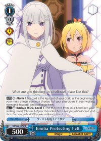 Image of Emilia Protecting Felt (RZ/S55-E075 U) [Re:ZERO Vol.2]