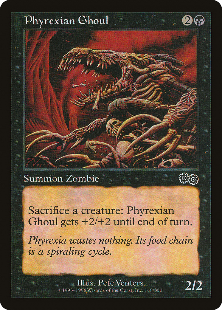 Image of Phyrexian Ghoul [Urza's Saga]