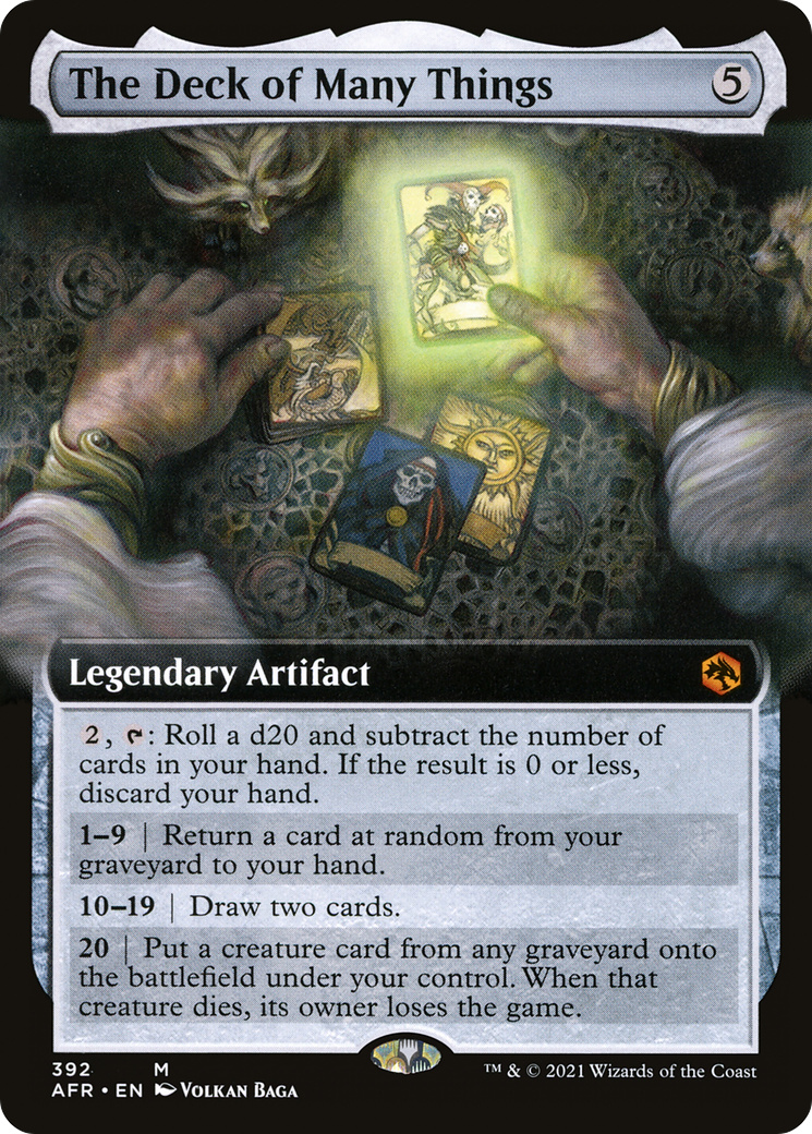 Image of The Deck of Many Things (Extended Art) [Dungeons & Dragons: Adventures in the Forgotten Realms]