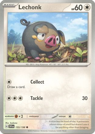 Image of Lechonk (155/198) [Scarlet & Violet: Base Set]