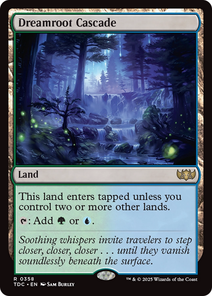 Image of Dreamroot Cascade [Tarkir: Dragonstorm Commander]