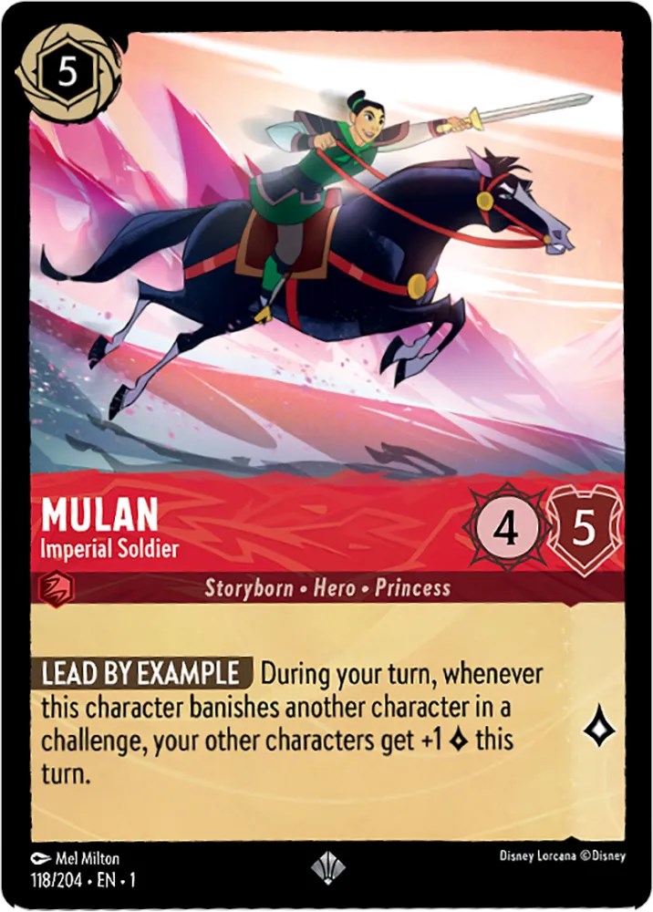 Image of Mulan - Imperial Soldier (Oversized) (118/204) [The First Chapter]