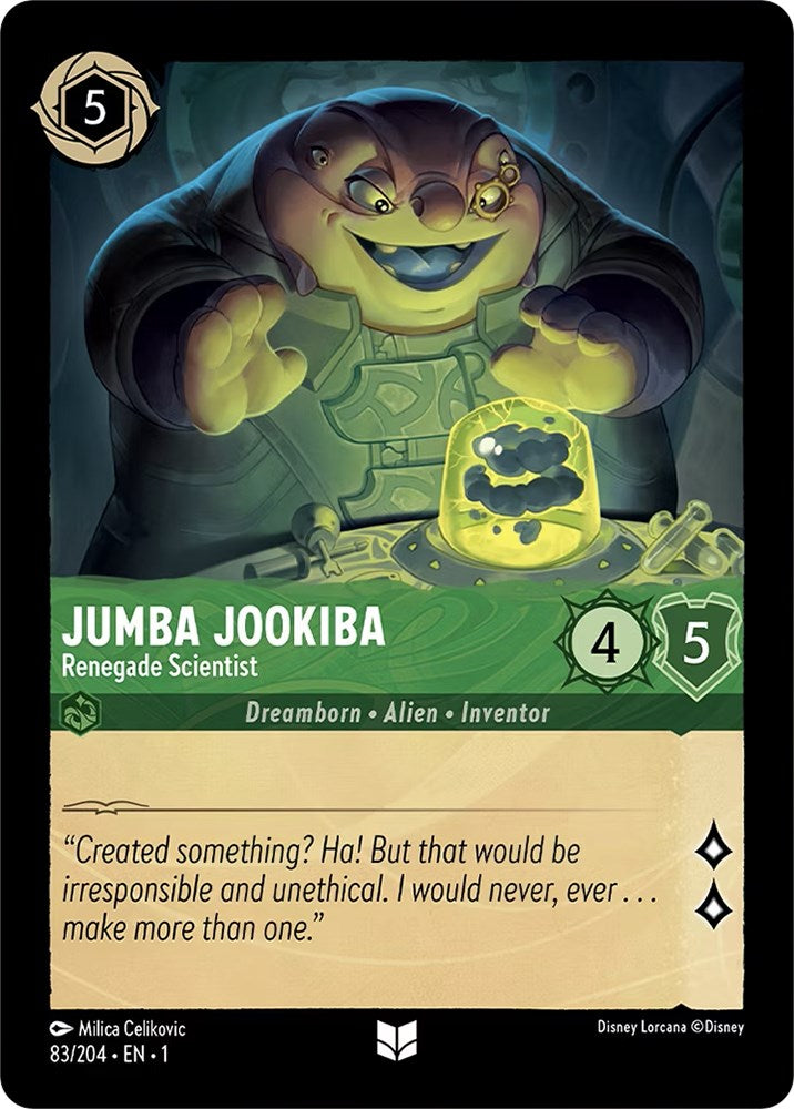 Image of Jumba Jookiba - Renegade Scientist (83/204) [The First Chapter]