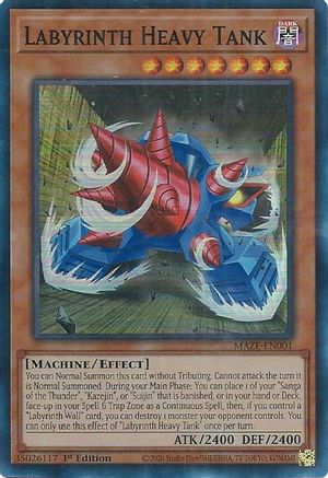 Image of Labyrinth Heavy Tank [MAZE-EN001] Super Rare