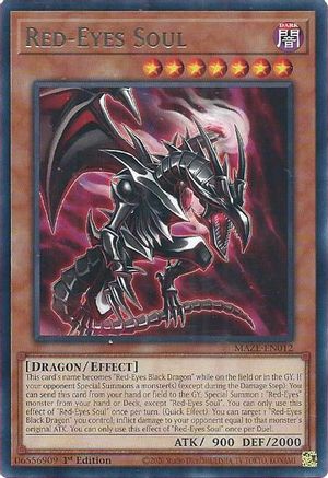 Image of Red-Eyes Soul [MAZE-EN012] Rare