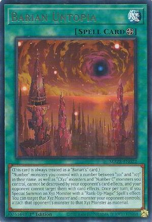 Image of Barian Untopia [MAZE-EN022] Rare