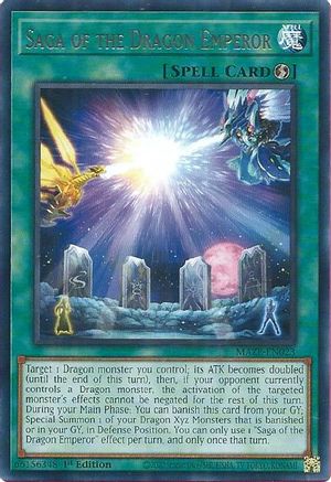Image of Saga of the Dragon Emperor [MAZE-EN023] Rare