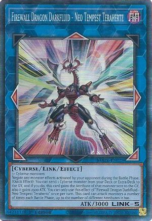 Image of Firewall Dragon Darkfluid - Neo Tempest Terahertz [MAZE-EN028] Collector's Rare