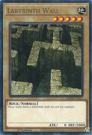 Image of Labyrinth Wall [MAZE-EN031] Rare