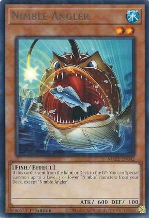 Image of Nimble Angler [MAZE-EN042] Rare