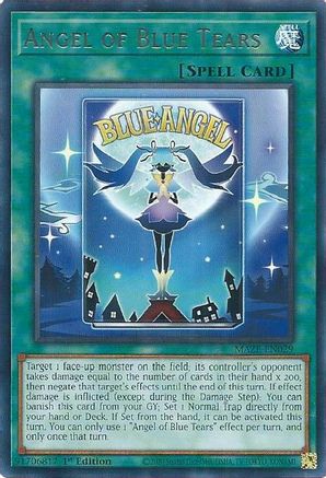 Image of Angel of Blue Tears [MAZE-EN029] Rare