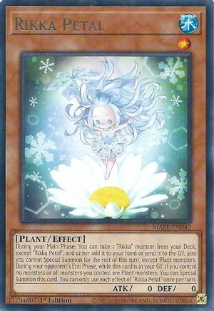 Image of Rikka Petal [MAZE-EN047] Rare