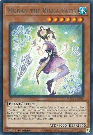 Image of Mudan the Rikka Fairy [MAZE-EN048] Rare
