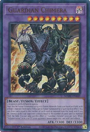 Image of Guardian Chimera [MAZE-EN049] Ultra Rare