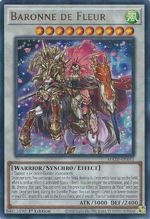 Image of Baronne de Fleur [MAZE-EN051] Ultra Rare