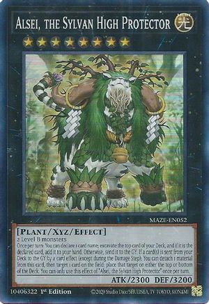 Image of Alsei, the Sylvan High Protector [MAZE-EN052] Super Rare