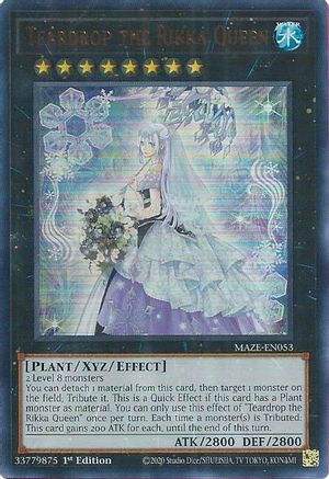 Image of Teardrop the Rikka Queen [MAZE-EN053] Ultra Rare