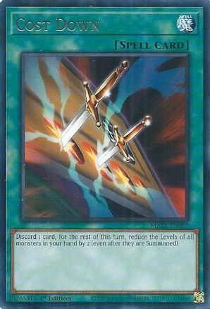 Image of Cost Down [MAZE-EN055] Rare