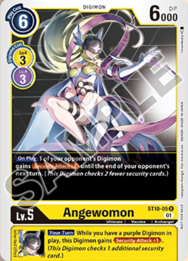Image of Angewomon [ST10-05] (Tamer Goods Set Angewomon & LadyDevimon) [Starter Deck: Parallel World Tactician Promos]