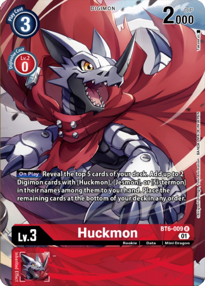 Image of Huckmon [BT6-009] (Digimon Royal Knights Card Set) [Double Diamond Promos]