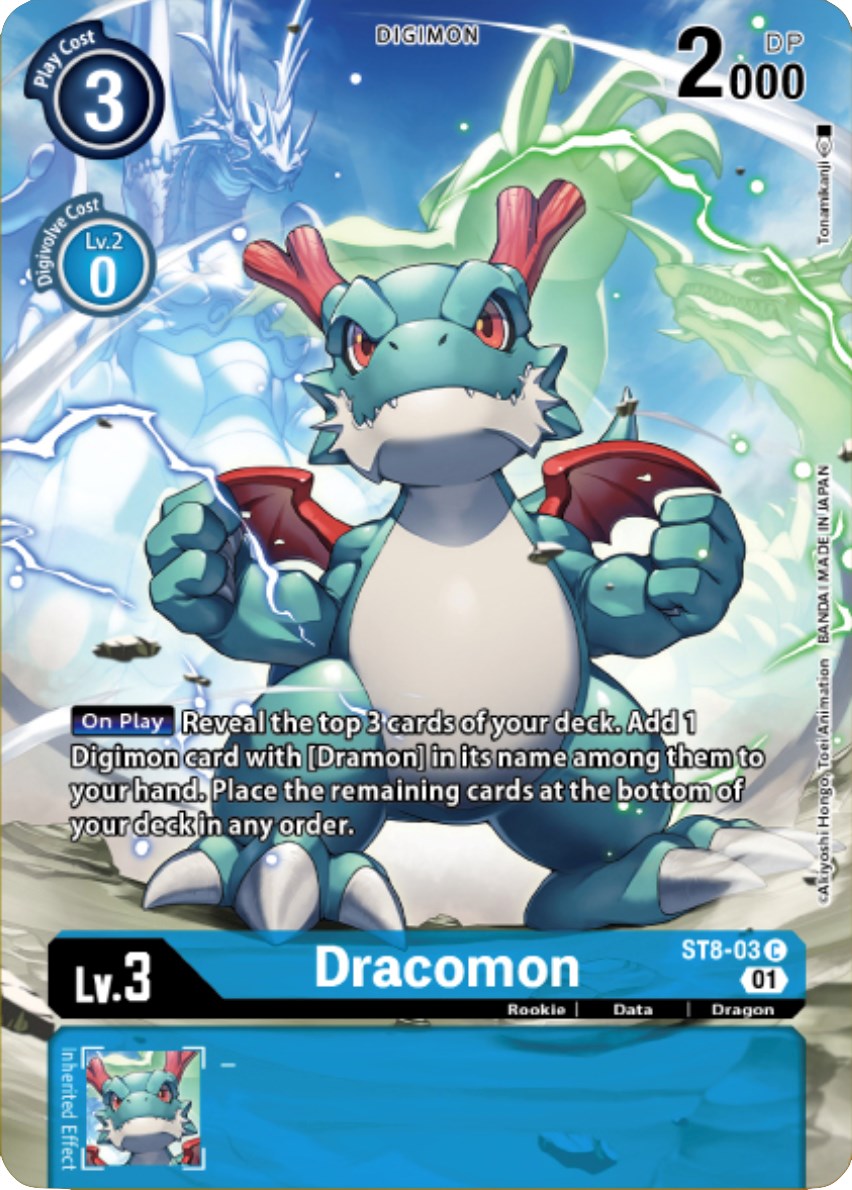 Image of Dracomon [ST8-03] (Digimon Royal Knights Card Set) [Starter Deck: Ulforce Veedramon Promos]