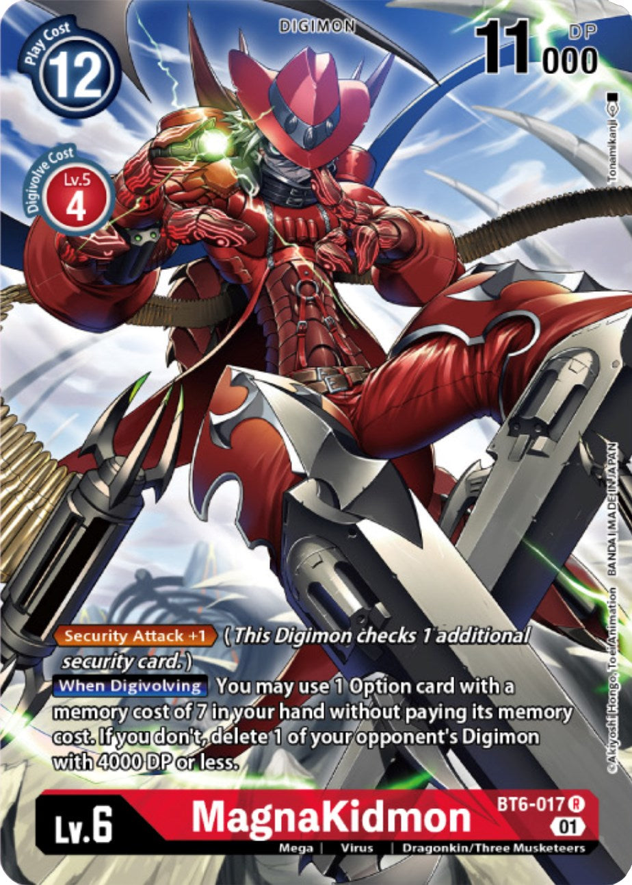 Image of MagnaKidmon [BT6-017] (Digimon Card Game Deck Box Set) [Double Diamond Promos]